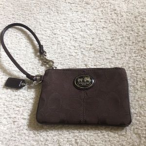 Coach wallet wristlet